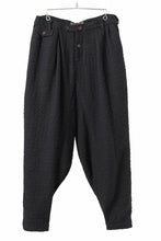 Load image into Gallery viewer, Aleksandr Manamis exclusive WOOLEN POCKET WIDE PANT (BLACK)