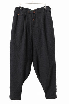 画像をギャラリービューアに読み込む, Aleksandr Manamis exclusive WOOLEN POCKET WIDE PANT (BLACK)