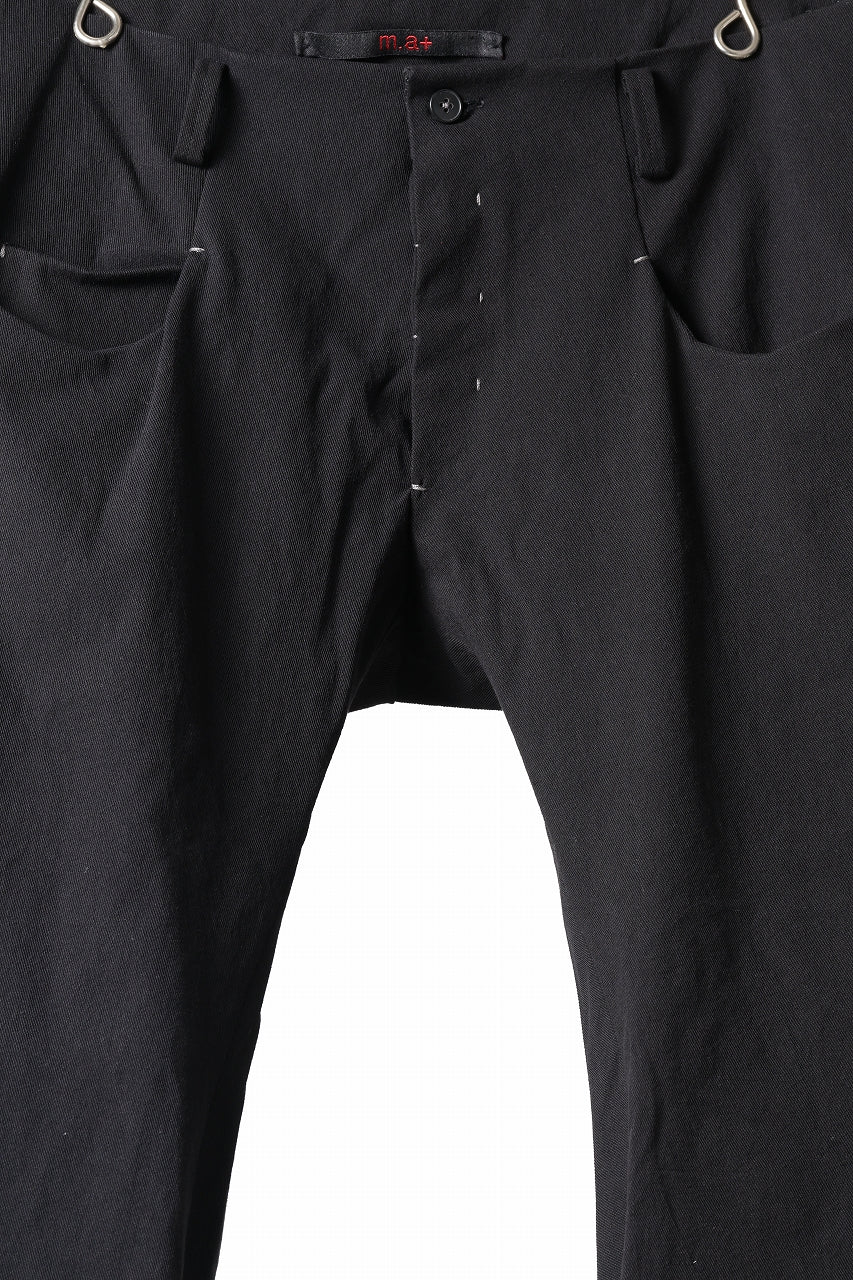 Load image into Gallery viewer, m.a+ 5 pocket medium fit pants / P282/CCE (BLACK)