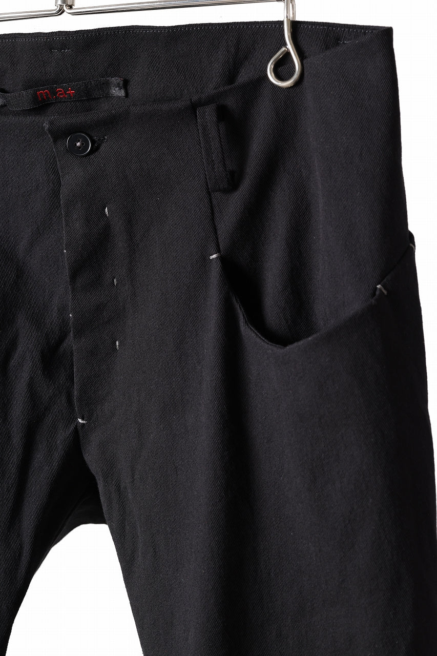 m.a+ 5 pocket medium fit pants / P282/CCE (BLACK)