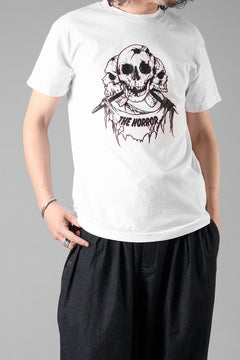 画像をギャラリービューアに読み込む, Y's for men x MASSES ROUND BODY S/S TEE / PRINT A (WHITE)