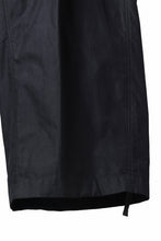 Load image into Gallery viewer, Ten c CARGO TROUSERS / PIECE DYED CONYPE MICRO-FIBER (BLACK)