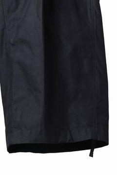 Load image into Gallery viewer, Ten c CARGO TROUSERS / PIECE DYED CONYPE MICRO-FIBER (BLACK)