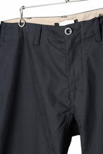 画像をギャラリービューアに読み込む, Ten c CHINO TROUSERS / PIECE DYED CONYPE MICRO-FIBER (BLACK)