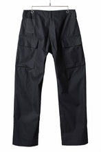 Load image into Gallery viewer, Ten c CHINO TROUSERS / PIECE DYED CONYPE MICRO-FIBER (BLACK)