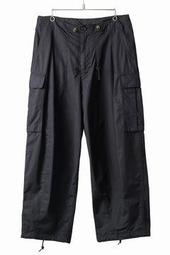 画像をギャラリービューアに読み込む, sus-sous M-51 pants / ventile 60/2 weather (BLACK)