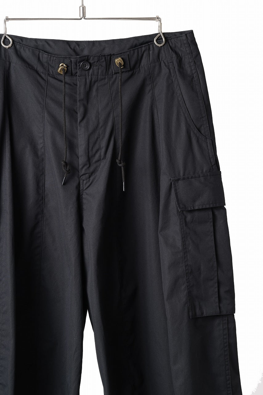 画像をギャラリービューアに読み込む, sus-sous M-51 pants / ventile 60/2 weather (BLACK)