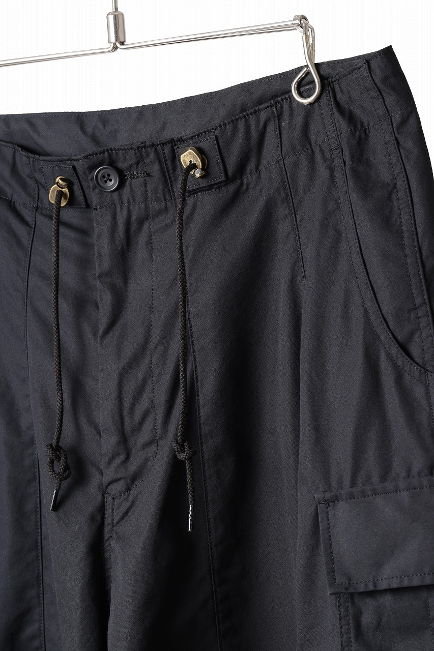 sus-sous M-51 pants / ventile 60/2 weather (BLACK)