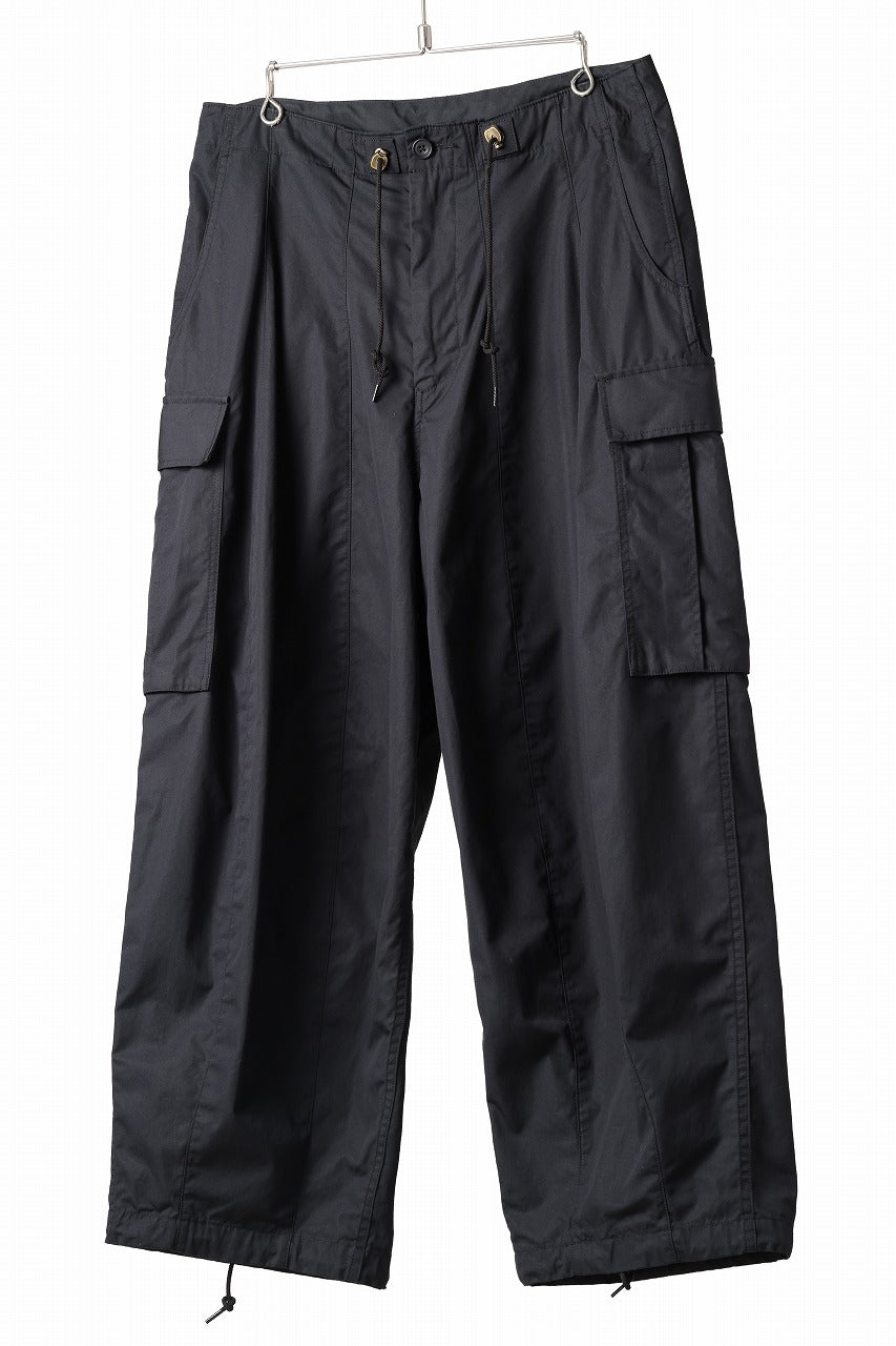 sus-sous M-51 pants / ventile 60/2 weather (BLACK)