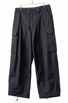 画像をギャラリービューアに読み込む, sus-sous M-51 pants / ventile 60/2 weather (BLACK)