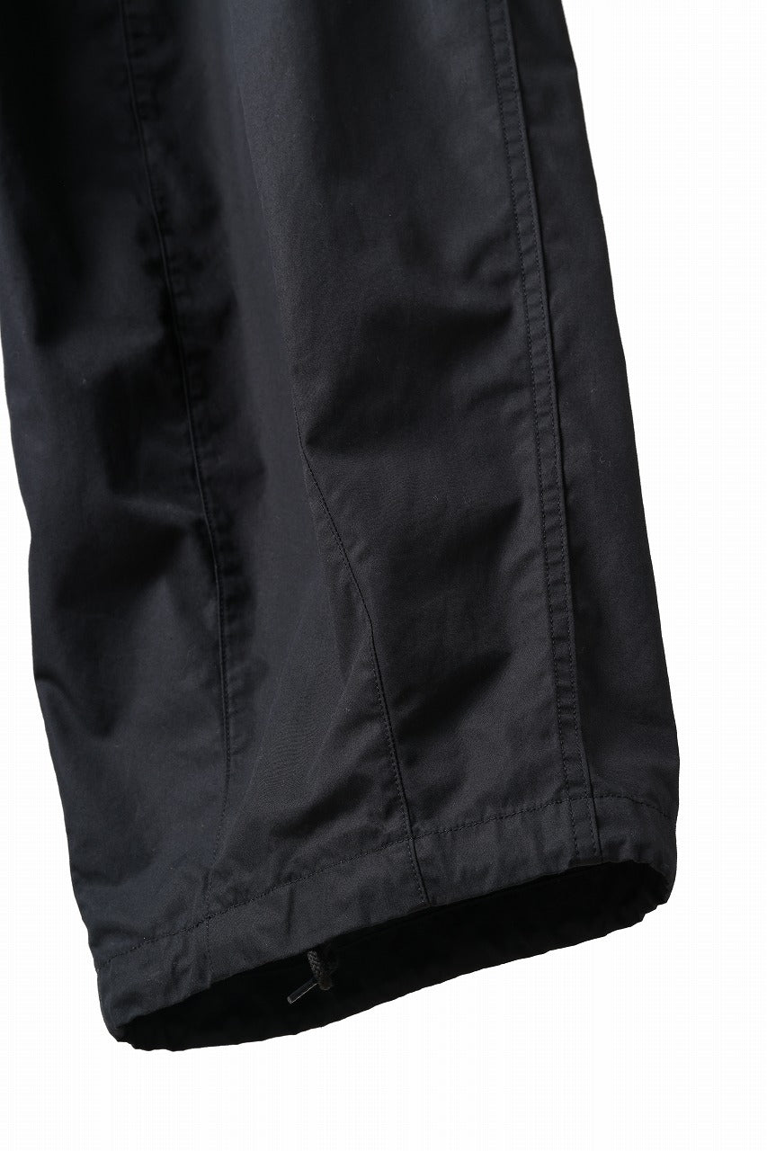 sus-sous M-51 pants / ventile 60/2 weather (BLACK)