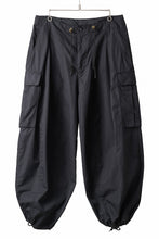 画像をギャラリービューアに読み込む, sus-sous M-51 pants / ventile 60/2 weather (BLACK)