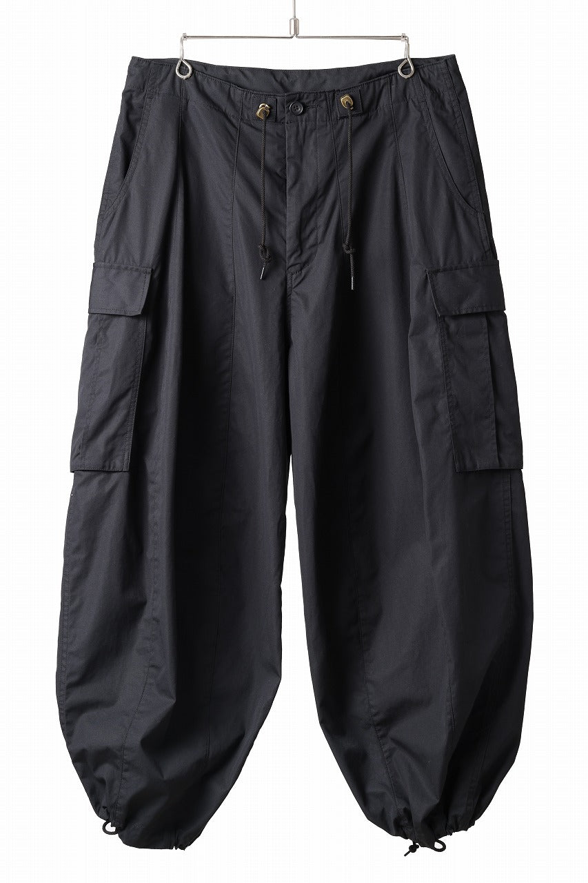 sus-sous M-51 pants / ventile 60/2 weather (BLACK)