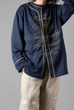画像をギャラリービューアに読み込む, LASTMAN BASEBALL SHIRT "C.R.E.A.M" (L/S) (NAVY)