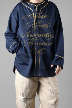 画像をギャラリービューアに読み込む, LASTMAN BASEBALL SHIRT "C.R.E.A.M" (L/S) (NAVY)