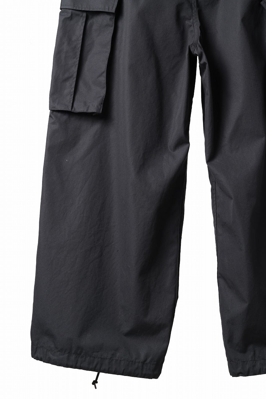 画像をギャラリービューアに読み込む, sus-sous M-51 pants / ventile 60/2 weather (BLACK)