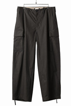 Load image into Gallery viewer, Ten c CARGO TROUSERS / PIECE DYED CONYPE MICRO-FIBER (DARK OLIVE)