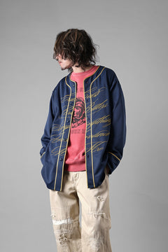 画像をギャラリービューアに読み込む, LASTMAN PRINTED CREW NECK -SUN RISE- (RED)