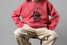 画像をギャラリービューアに読み込む, LASTMAN PRINTED CREW NECK -SUN RISE- (RED)