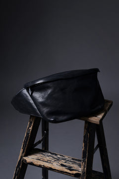 画像をギャラリービューアに読み込む, ierib Waist-Shoulder Bag / FVT Oiled Horse Leather (BLACK)