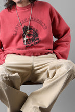 画像をギャラリービューアに読み込む, LASTMAN PRINTED CREW NECK -SUN RISE- (RED)