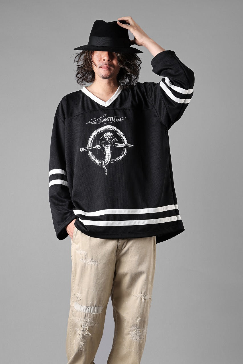 画像をギャラリービューアに読み込む, LASTMAN JERSEY GAME SHIRTS (BLACK)