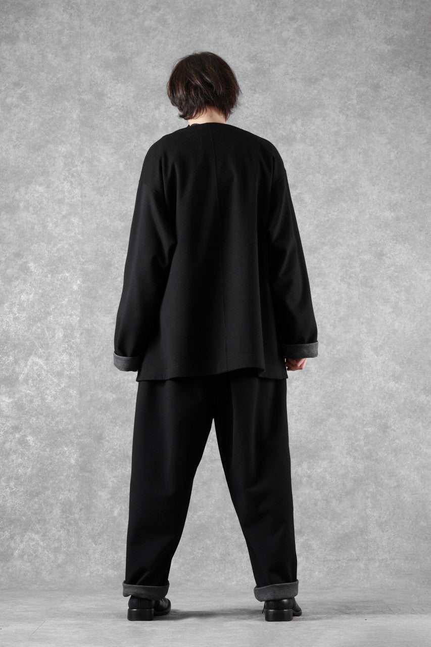 th products Double Side Easy Pants / Soft Stretch Double Jersey (black)