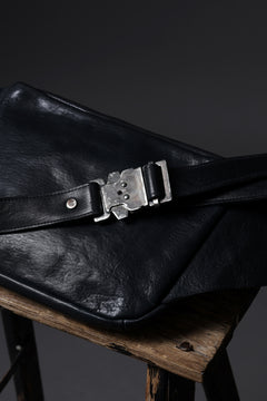 画像をギャラリービューアに読み込む, ierib Waist-Shoulder Bag / FVT Oiled Horse Leather (BLACK)