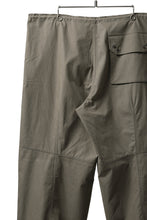Load image into Gallery viewer, Ten c WIDE TROUSERS / GARMENT DYED (ASH GRAY)