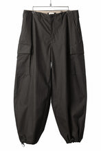 Load image into Gallery viewer, Ten c CARGO TROUSERS / PIECE DYED CONYPE MICRO-FIBER (DARK OLIVE)