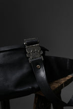 画像をギャラリービューアに読み込む, ierib Waist-Shoulder Bag / FVT Oiled Horse Leather (BLACK)