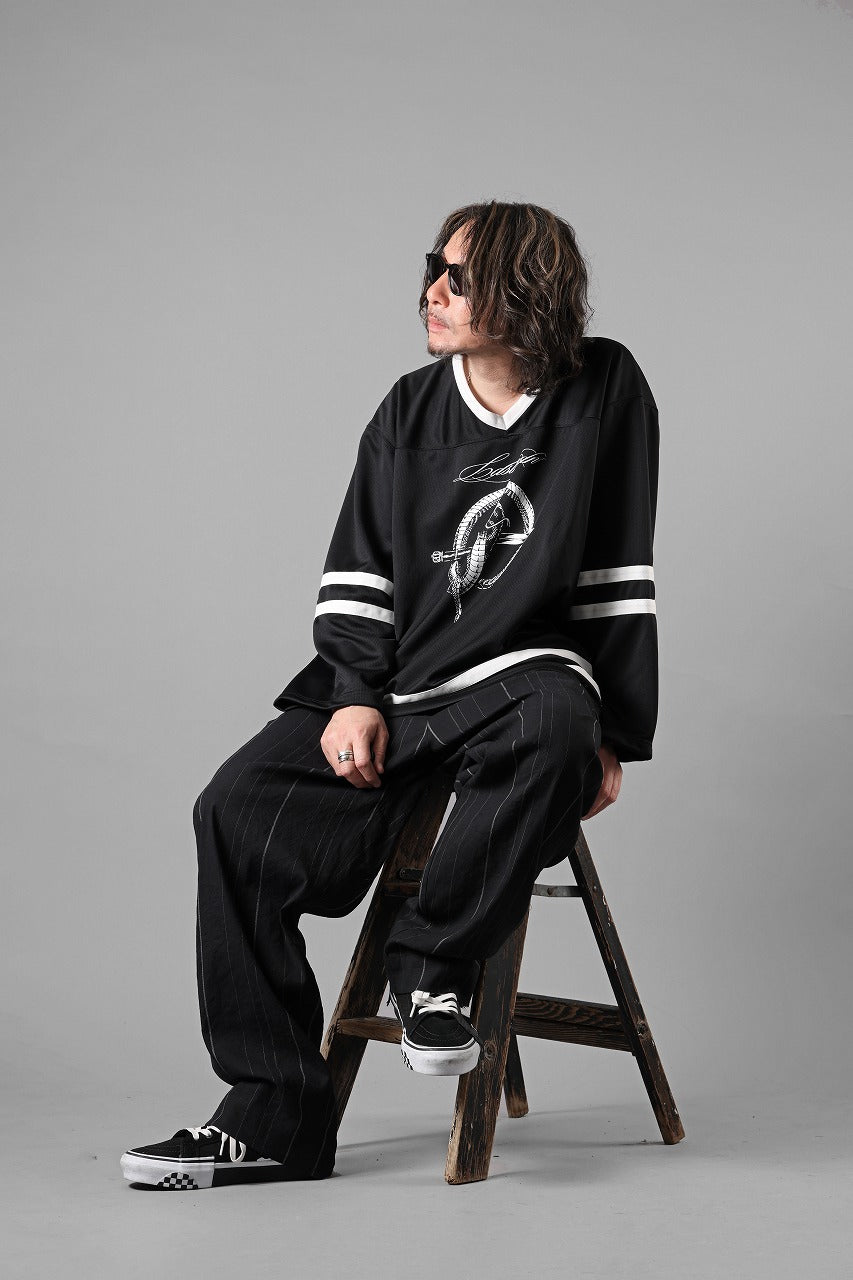 画像をギャラリービューアに読み込む, LASTMAN JERSEY GAME SHIRTS (BLACK)