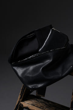 画像をギャラリービューアに読み込む, ierib Waist-Shoulder Bag / FVT Oiled Horse Leather (BLACK)