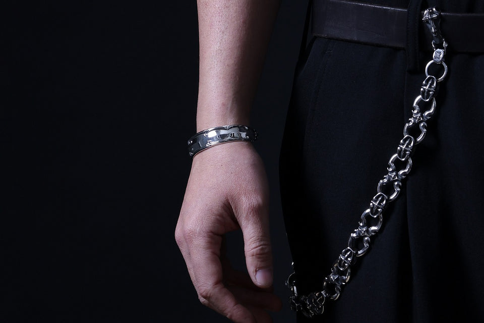 画像をギャラリービューアに読み込む, Loud Style Design - GET IN THE RING - "UBG-004" SILVER BANGLE