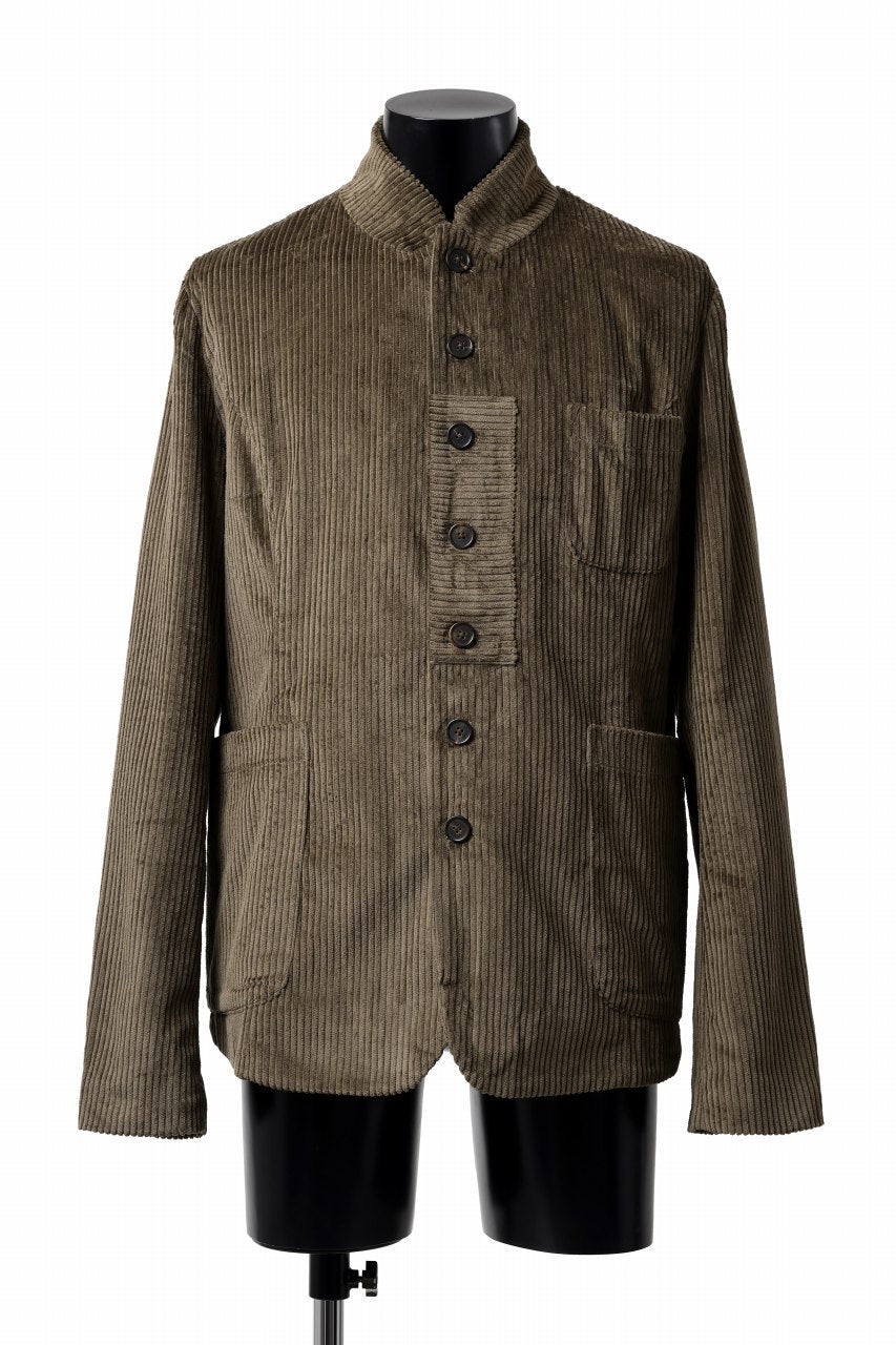 Aleksandr Manamis 19IEME Corduroy Jacket (BROWN)の商品ページ | アレクサンドル マナミスの公式通販  - LOOM OSAKA