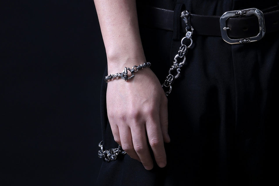 画像をギャラリービューアに読み込む, Loud Style Design - GET IN THE RING "UB-015" SILVER BRACELET