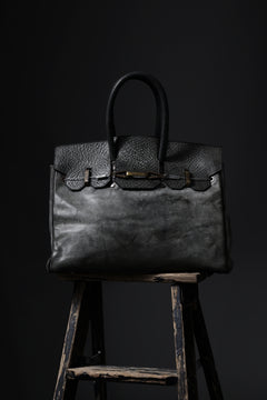 Load image into Gallery viewer, ierib Bark Bag #35 / Smith Leather (BLACK)