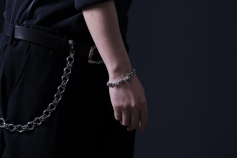 画像をギャラリービューアに読み込む, Loud Style Design - GET IN THE RING "UB-019" SILVER BRACELET