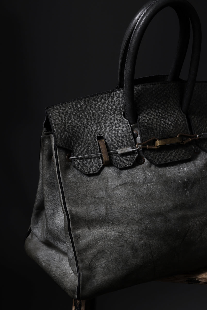 ierib Bark Bag #35 / Smith Leather (BLACK)