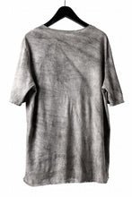 Load image into Gallery viewer, daub DYEING OVERSIZE T-SHIRT WITH POCKET / C.JERSEY (HAND DYED)