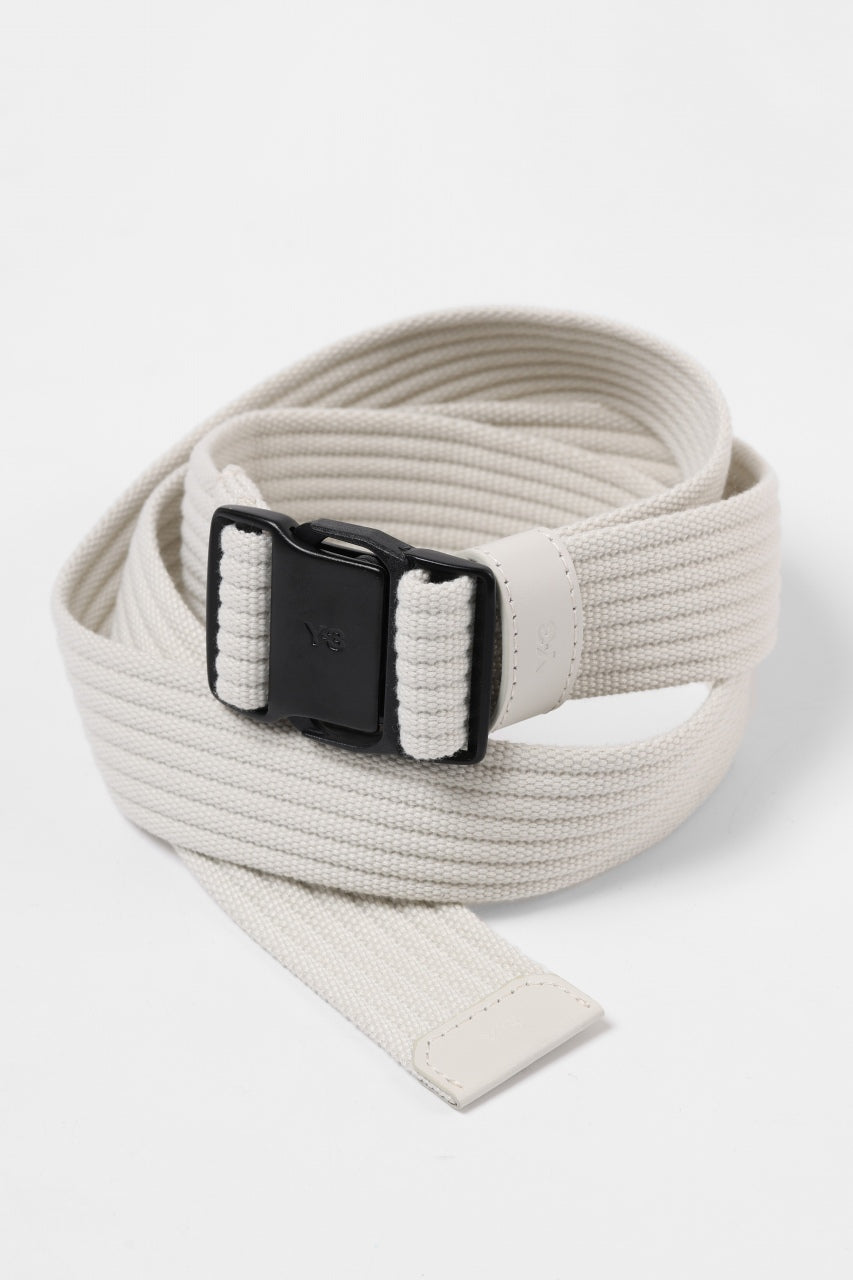 Y-3 Yohji Yamamoto CLASSIC LOGO BELT (WHITE)