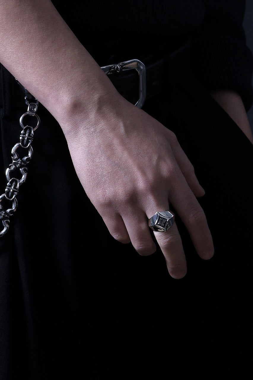 Loud Style Design - GET IN THE RING - LUSTER - "LGR-013" SILVER RING