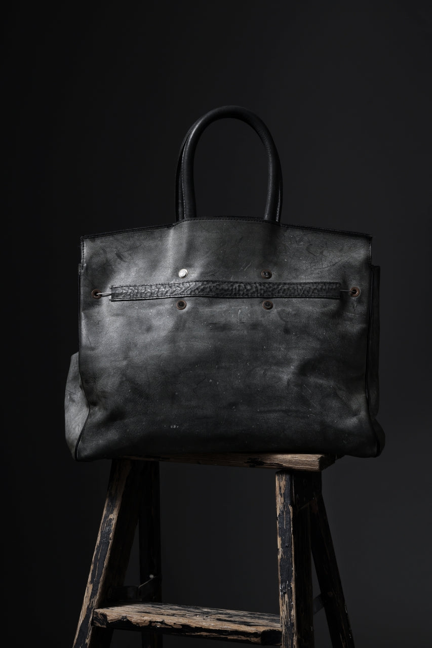 Load image into Gallery viewer, ierib Bark Bag #35 / Smith Leather (BLACK)