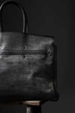 画像をギャラリービューアに読み込む, ierib Bark Bag #35 / Smith Leather (BLACK)