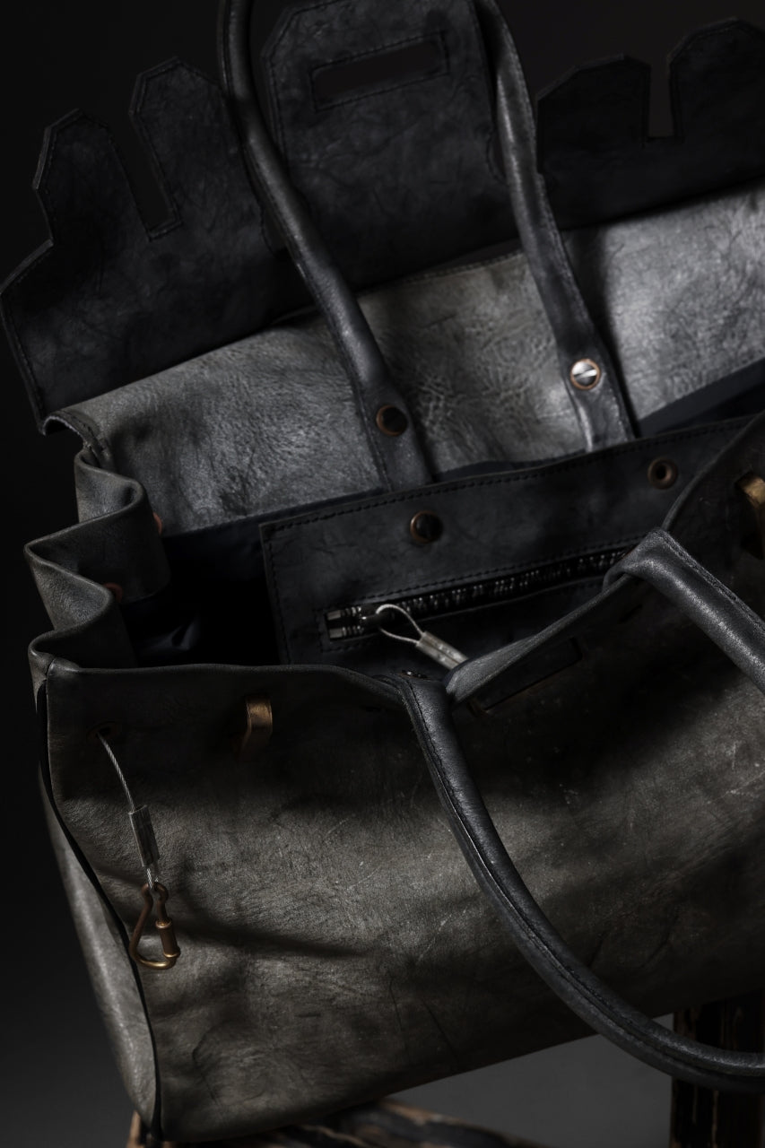 ierib Bark Bag #35 / Smith Leather (BLACK)