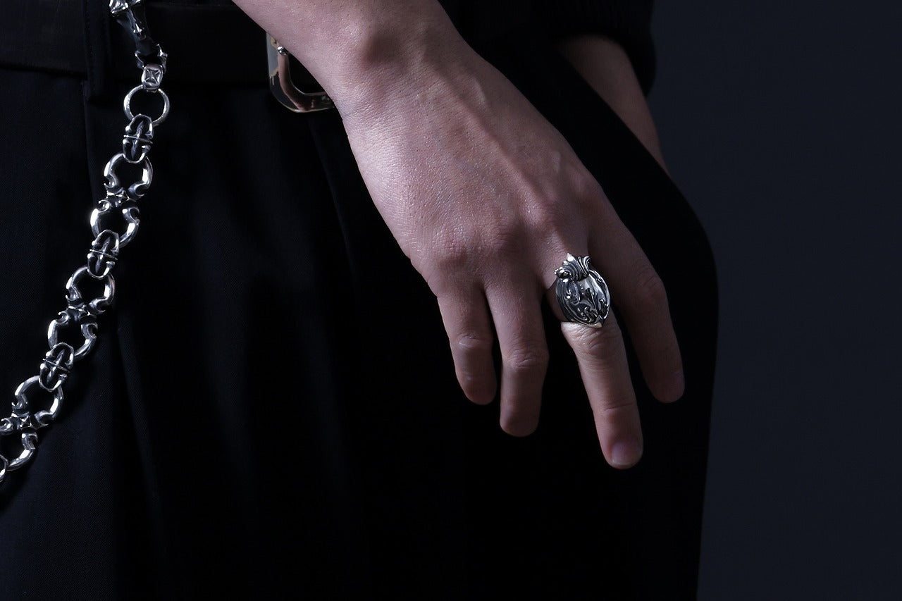 Loud Style Design - GET IN THE RING "LGR-008" SILVER RING