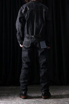 Load image into Gallery viewer, FULLCOUNT 1101XXW Straight Jeans / 15.5oz Zimbabwe Selvedge Denim (INDIGO BLUE / ONE WASHED)