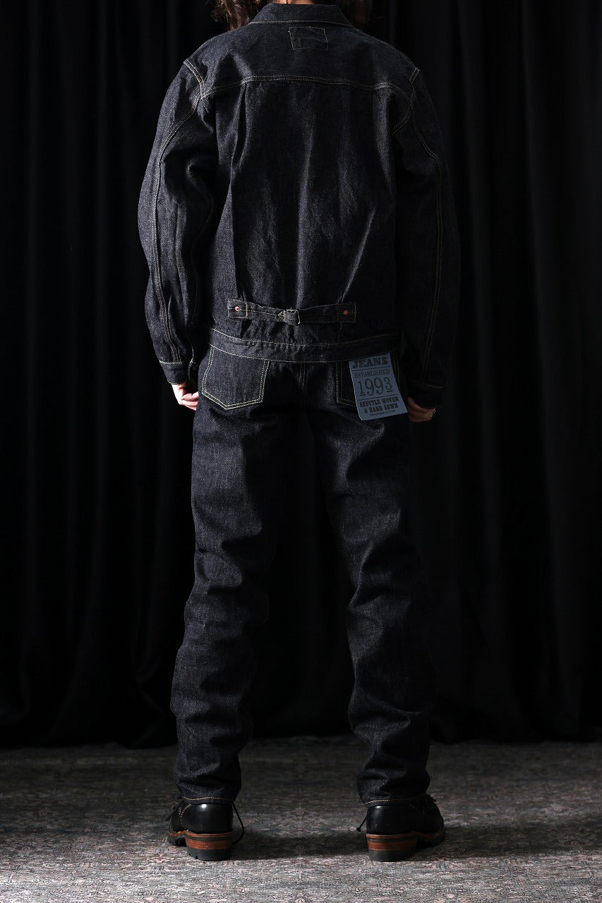 Load image into Gallery viewer, FULLCOUNT 1101XXW Straight Jeans / 15.5oz Zimbabwe Selvedge Denim (INDIGO BLUE / ONE WASHED)