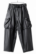 Y-3 Yohji Yamamoto OUTDOOR 2WAY PANTS / GORE-TEX RIPSTOP (BLACK)