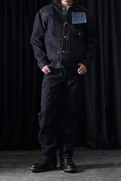 Load image into Gallery viewer, FULLCOUNT 1101XXW Straight Jeans / 15.5oz Zimbabwe Selvedge Denim (INDIGO BLUE / ONE WASHED)